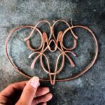 Forged and woven copper
