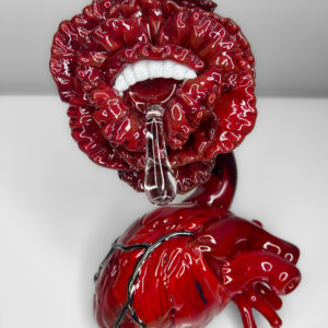 love or lust? Hot glass sculpture by Minhi England