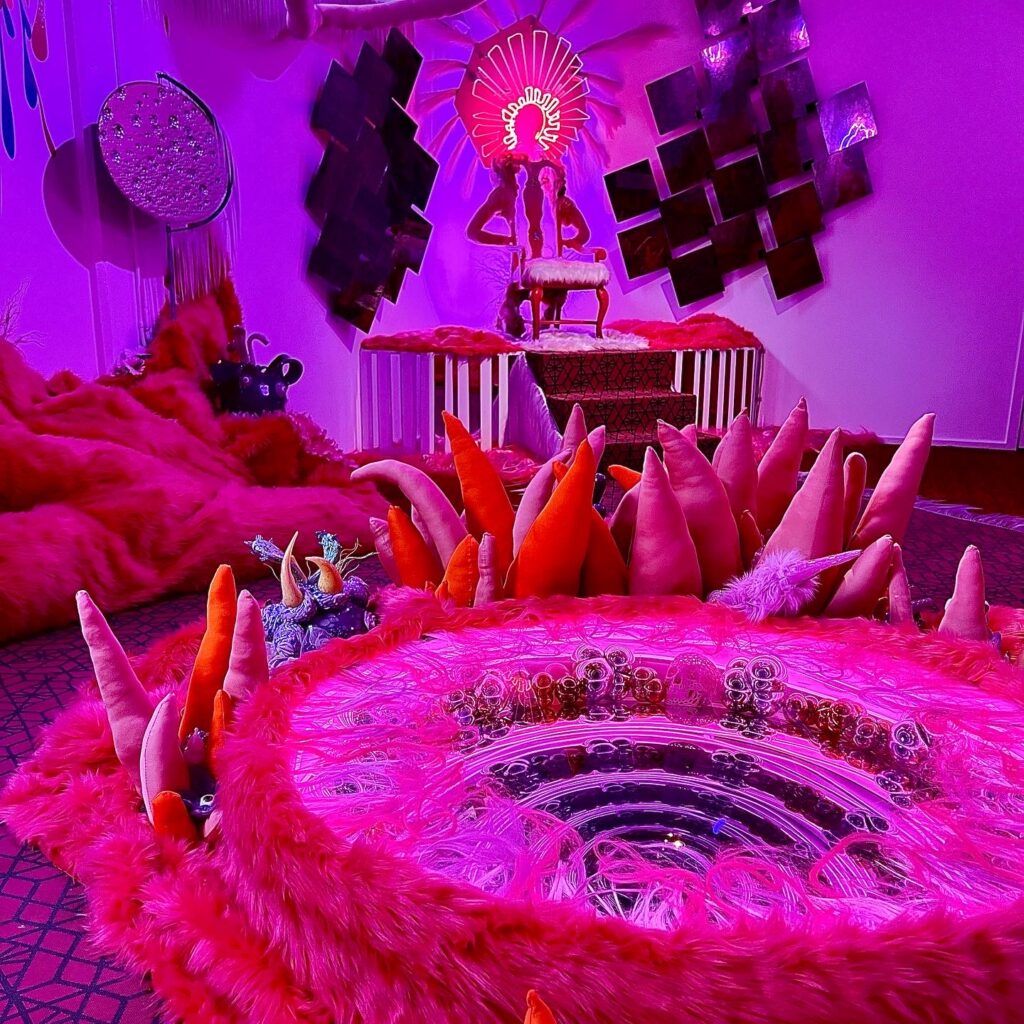 Delectable Pond and Throne